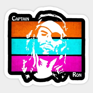 Captain Ron Silo Sticker